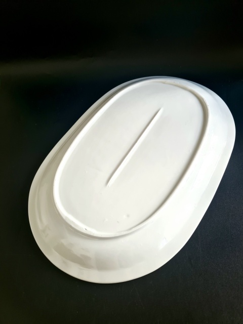 Duży półmisek Orbis Wałbrzych porcelana, klasyk PRL 38x 25 cm