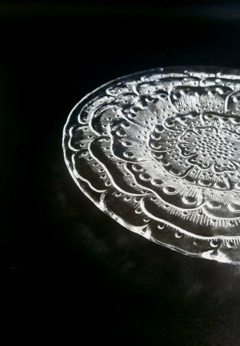Patera R. Serwicki Flora HSG Ząbkowice 25 cm. design PRL