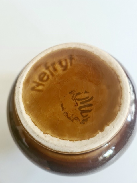 Mlecznik Nefryt Mirostowice Dolne - proj. A. Sadulski vintage PRL 300ml